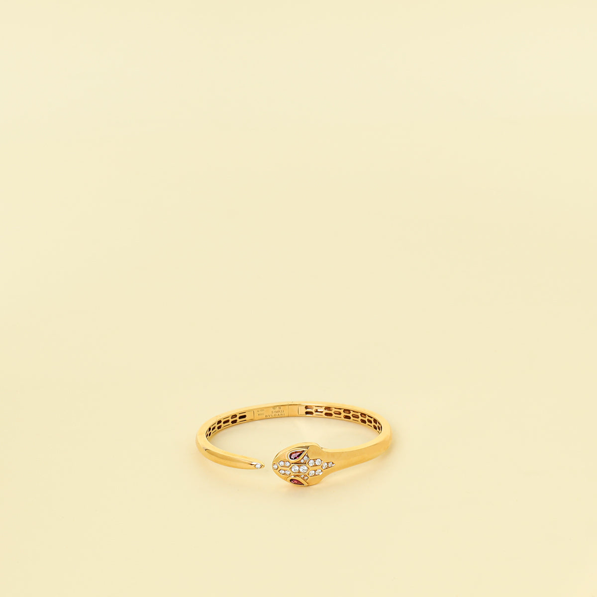 Bvlgari 18K Pink Gold Serpenti Seduttori Small Bracelet