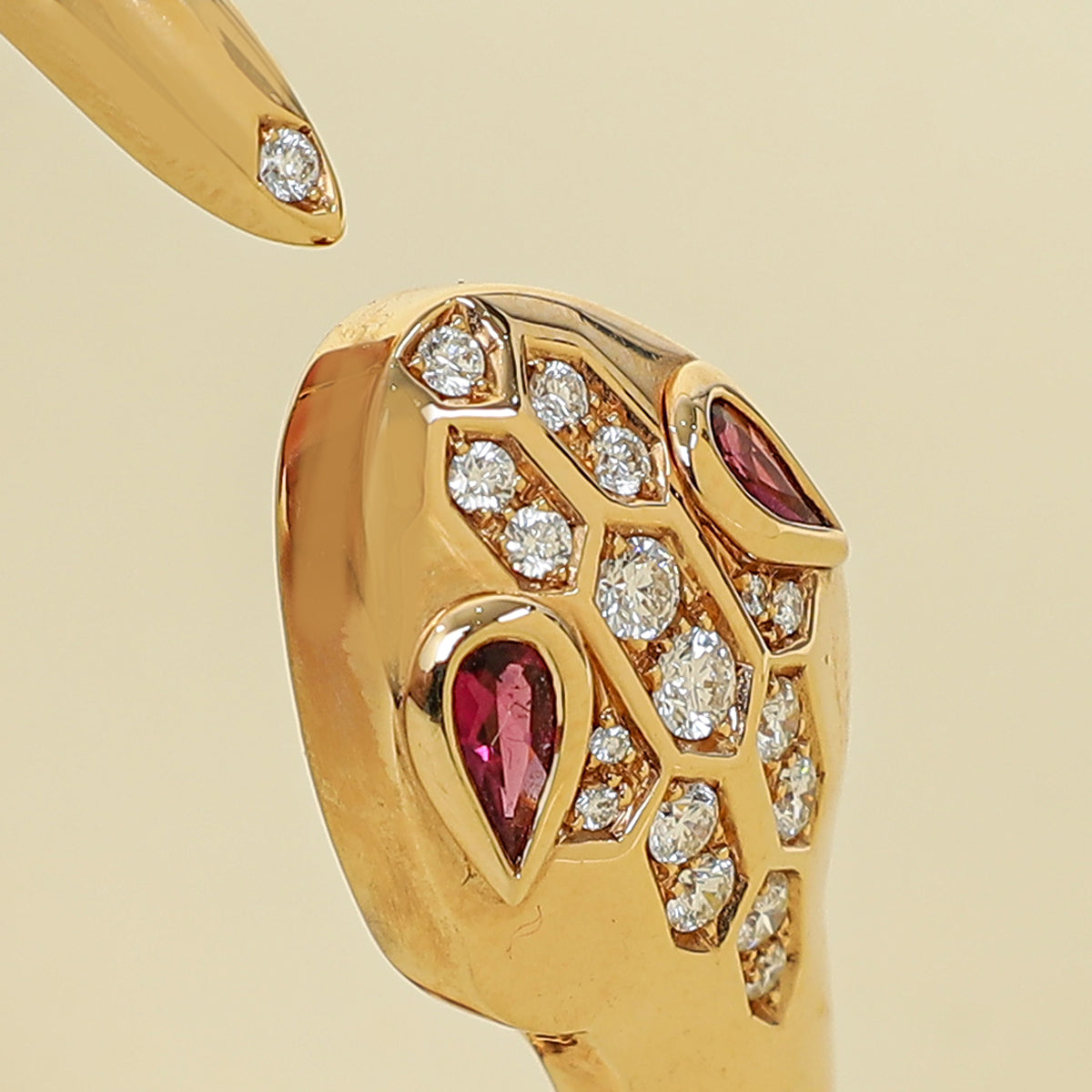 Bvlgari 18K Pink Gold Serpenti Seduttori Small Bracelet