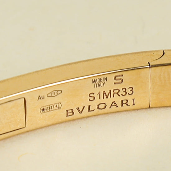 Bvlgari 18K Pink Gold Serpenti Seduttori Small Bracelet