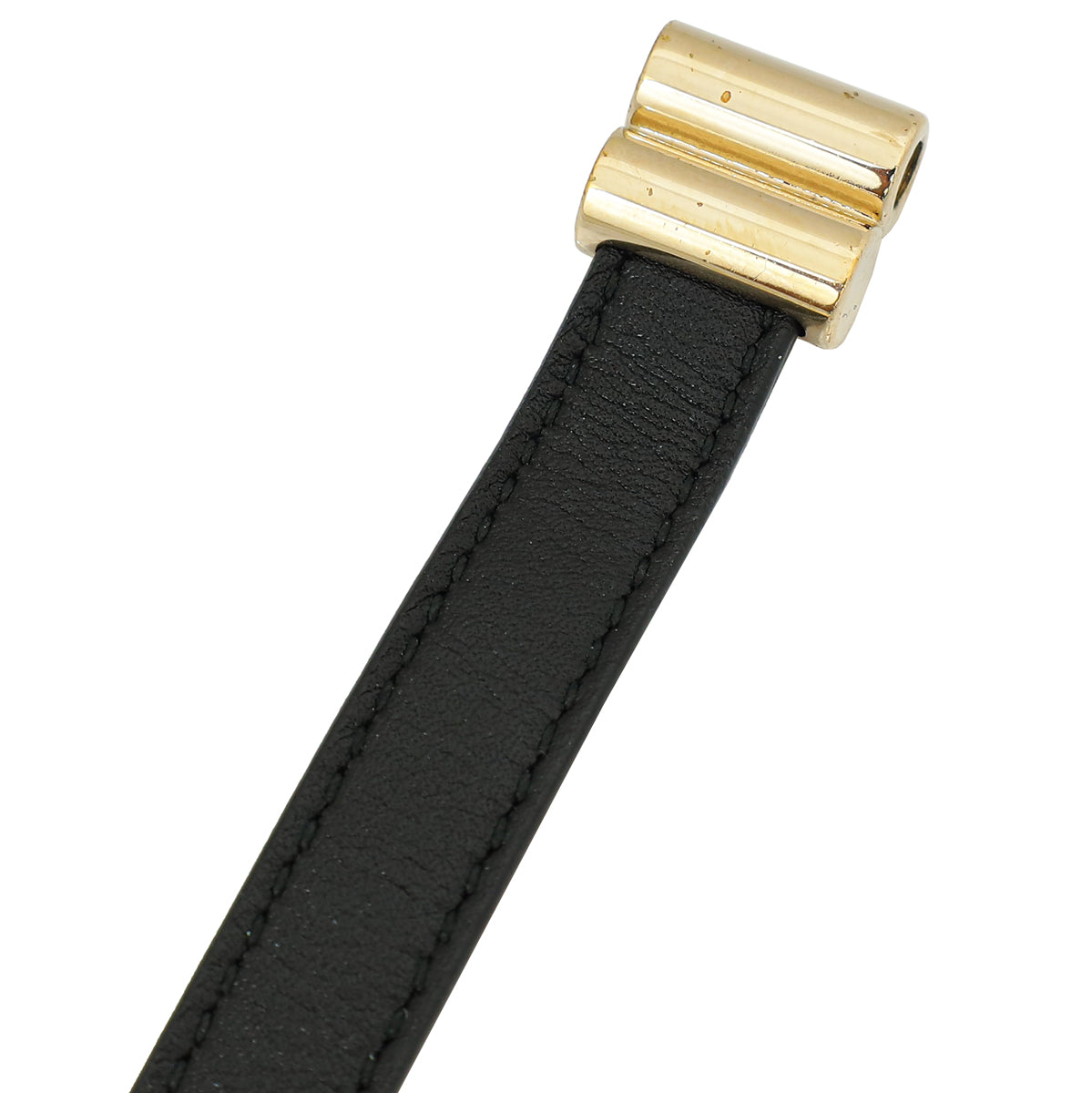 Bvlgari Black Double Coiled Bracelet