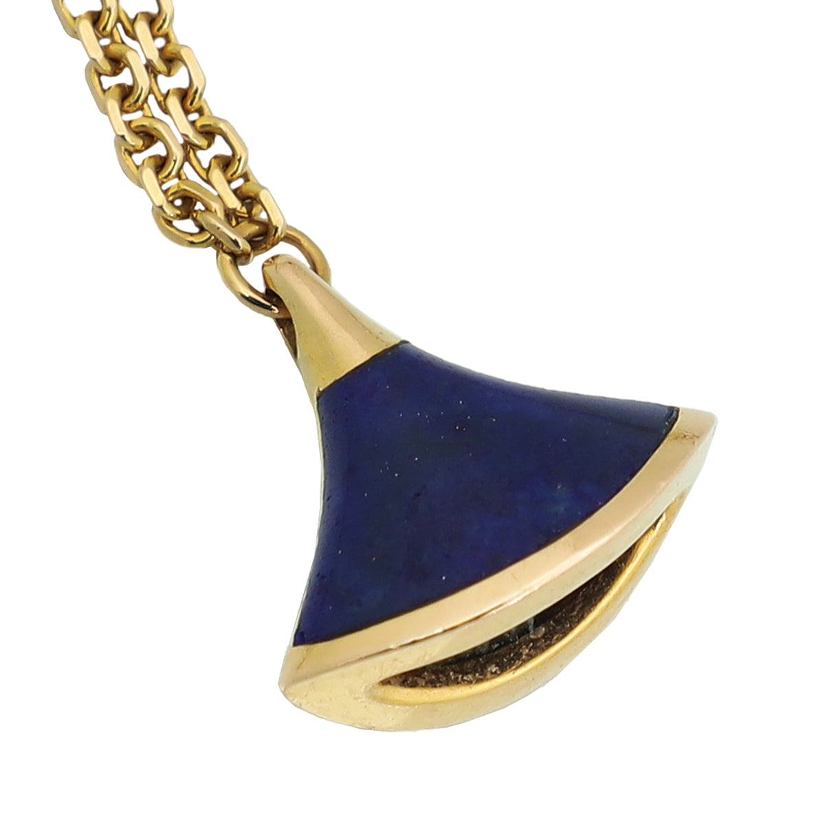 Bvlgari 18K Yellow Gold Lapiz Lazuli Diva's Dream SM Bracelet-Bvlgari-THE CLOSET