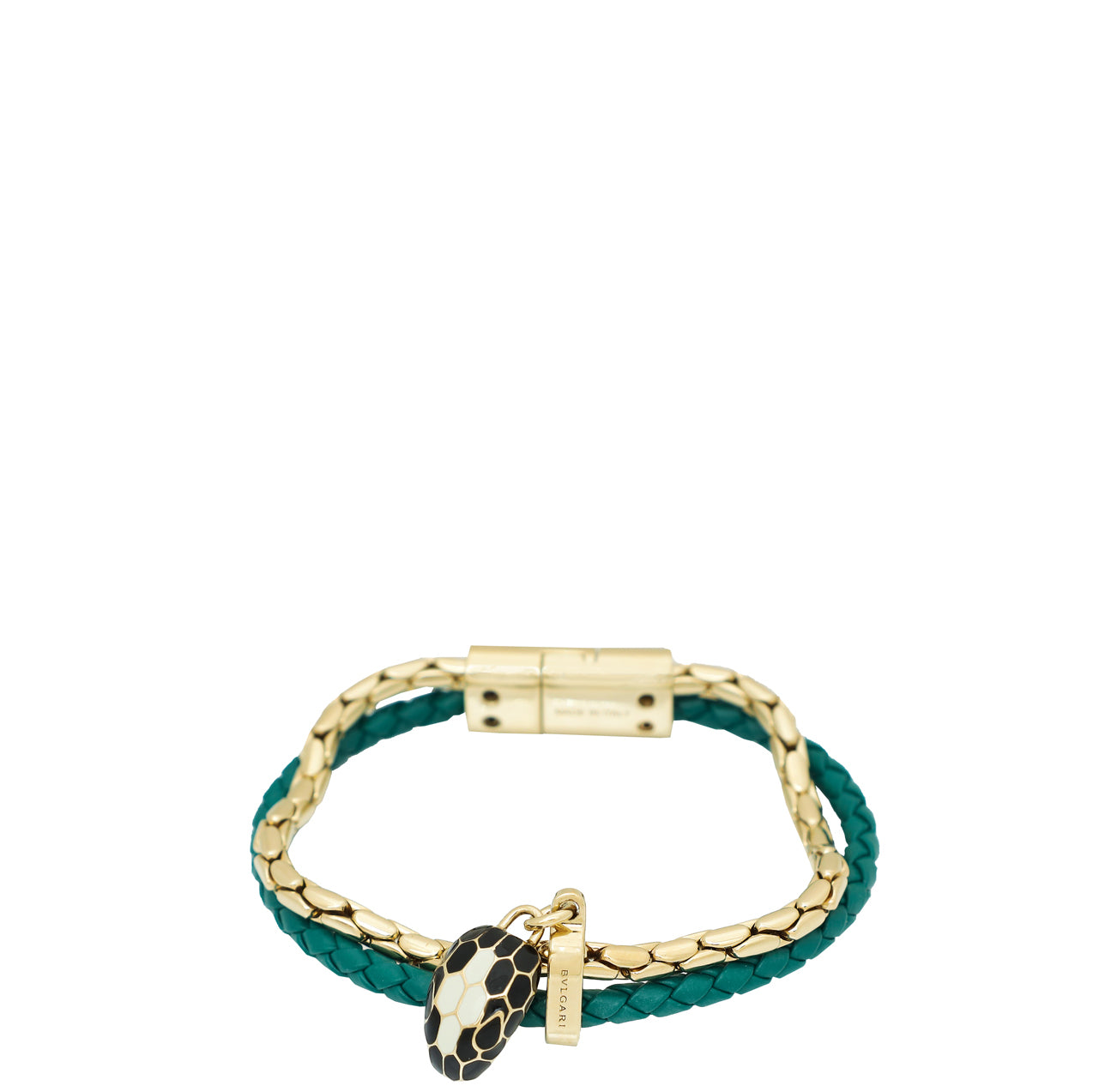 Bvlgari Emerald Green Serpenti Forever Bracelet-Bvlgari-THE CLOSET