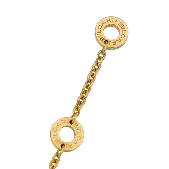 Bvlgari Bracelet in 18kt Yellow Gold with Pave Diamonds-NEW - Bvlgari  Bracelets - Bvlgari Jewelry