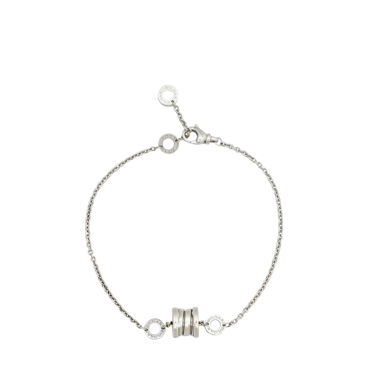 Bvlgari 18K White Gold B. Zero 1 Soft Bracelet-Bvlgari-THE CLOSET