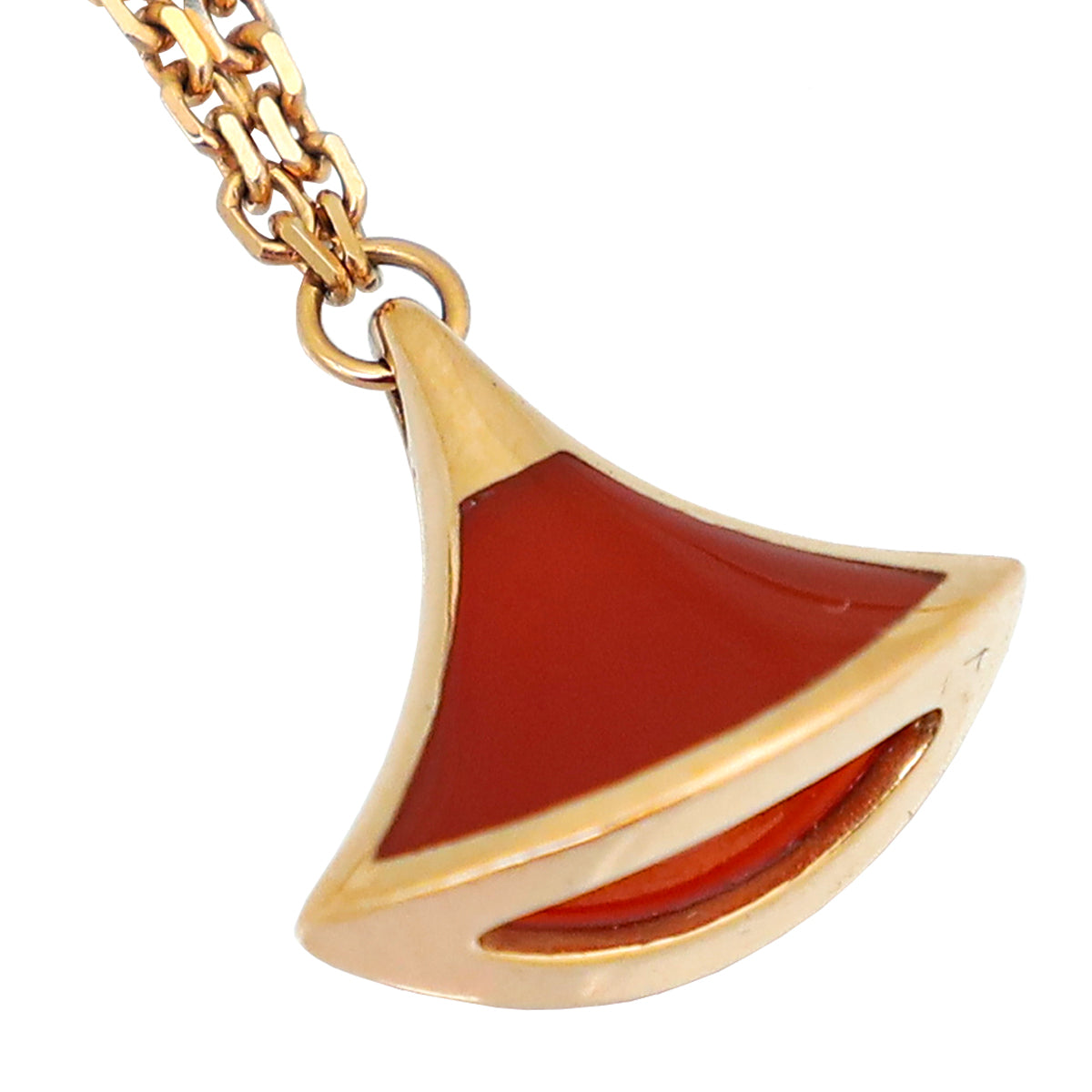 Bvlgari 18K Rose Gold Carnelian Diva's Dream Bracelet-Bvlgari-THE CLOSET