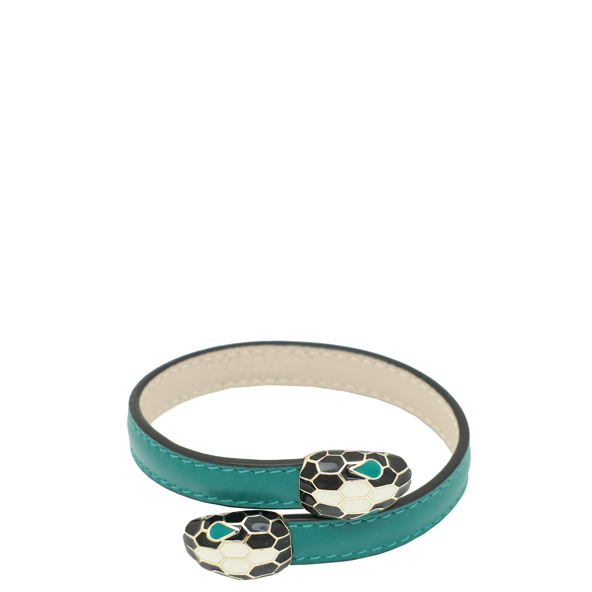 Bvlgari Emerald Green Serpenti Forever Medium Bracelet-Bvlgari-THE CLOSET
