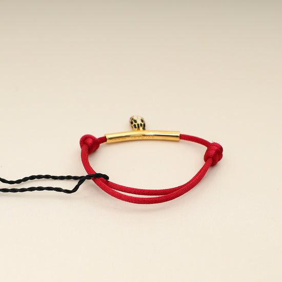 Bvlgari Ruby Red Serpenti Forever Cord Bracelet-Bvlgari-THE CLOSET