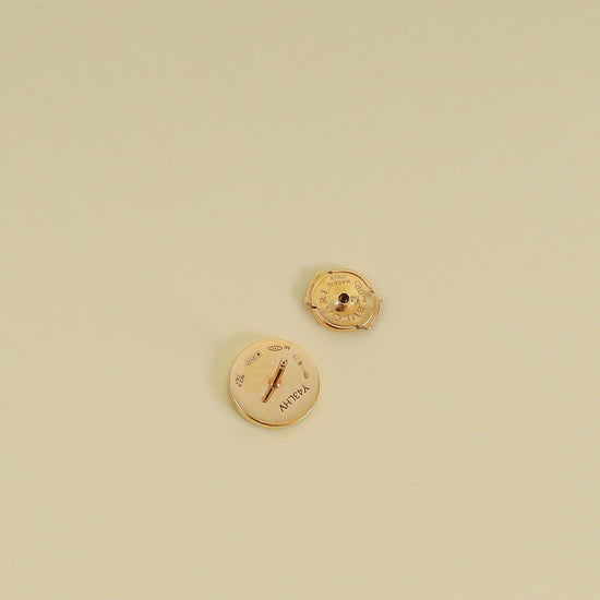 Bvlgari 18K Rose Gold Bvlgari Diamond Earrings