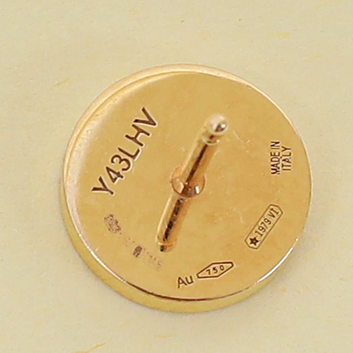 Bvlgari 18K Rose Gold Bvlgari Diamond Earrings