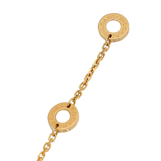 Load image into Gallery viewer, Bvlgari 18K Rose Gold Diamond MOP Diva&amp;#39;s Dream Necklace
