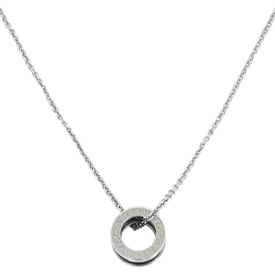 Bvlgari Silver "Save The Children" B. Zero 1 Necklace