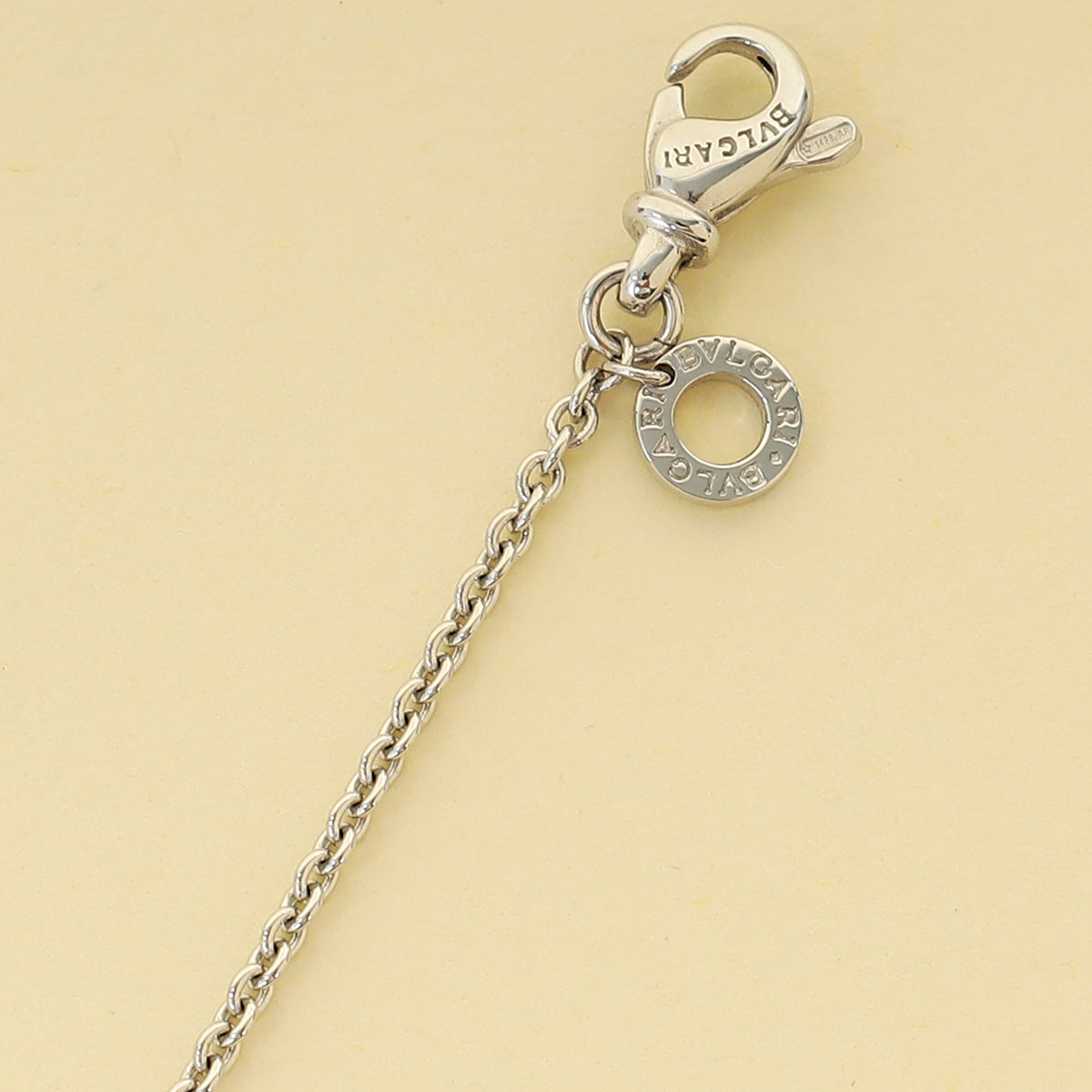 Bvlgari 18K White Gold B.zero1 Necklace