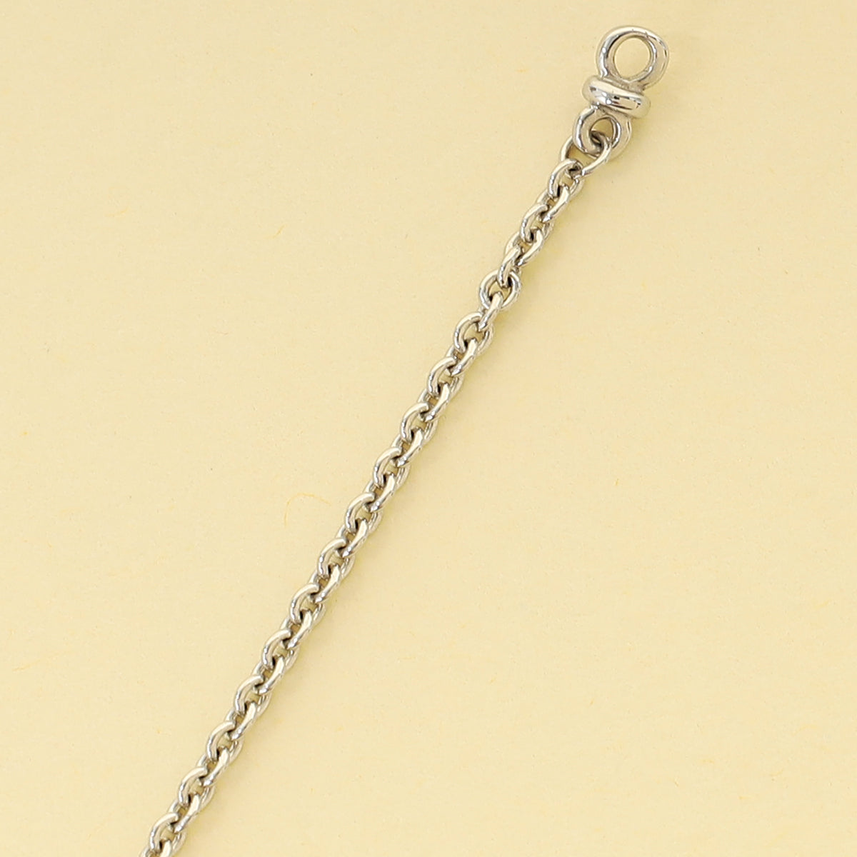 Bvlgari 18K White Gold B.zero1 Necklace