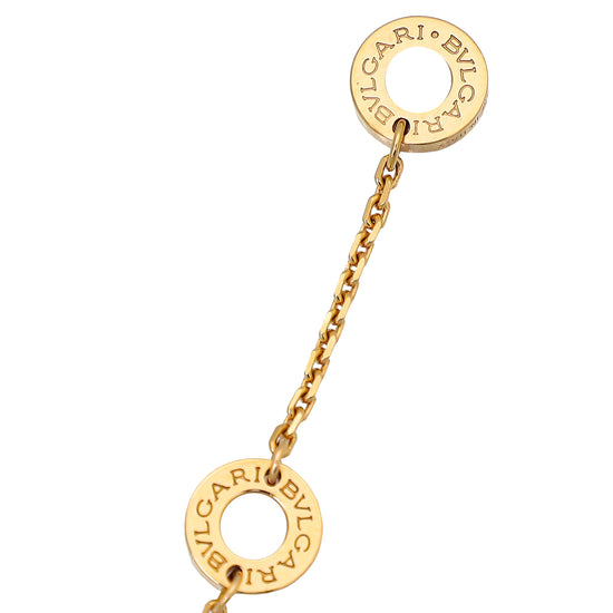 Bvlgari 18K Pink Gold Diamond Divas' Dream Necklace