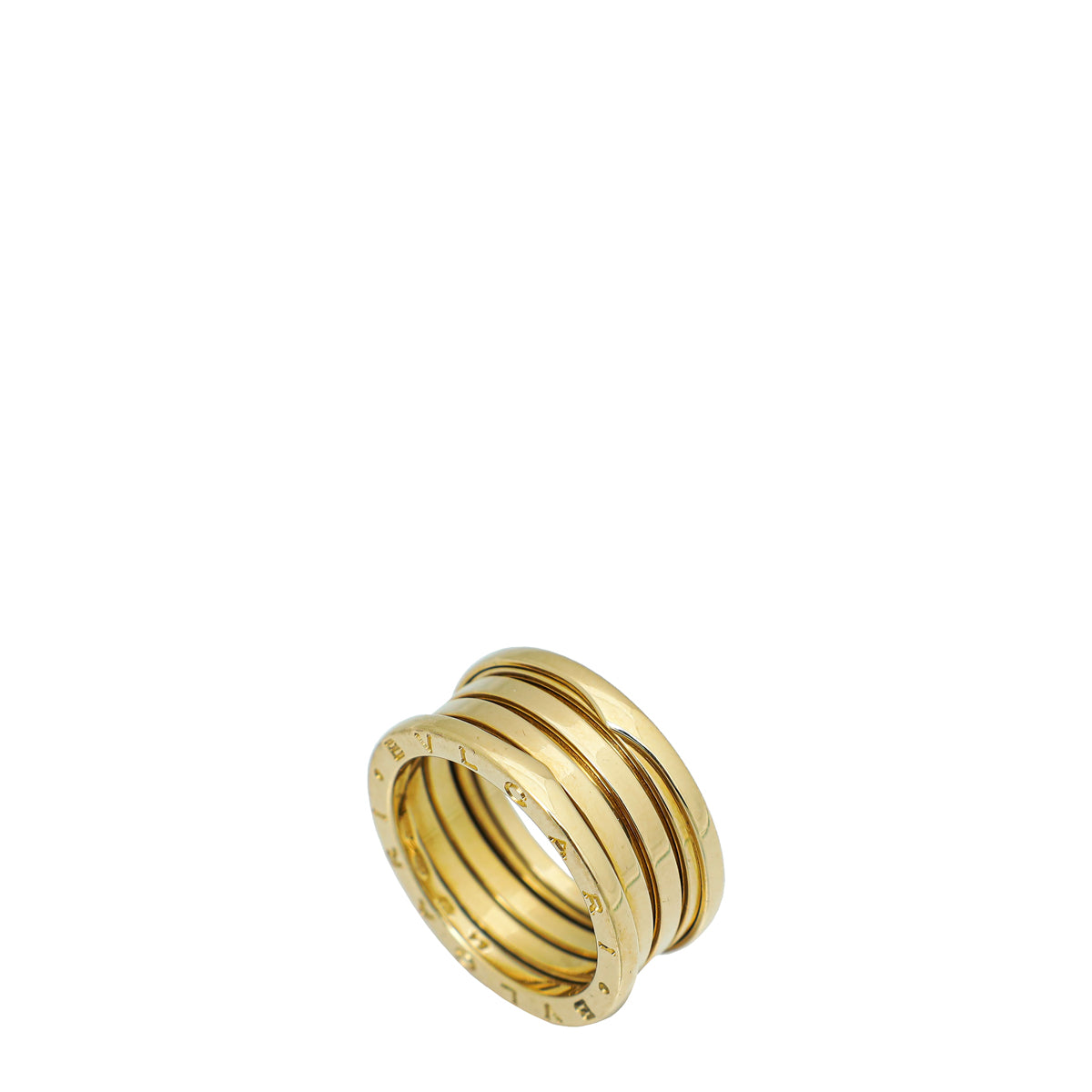 Bvlgari 18K Yellow Gold B.Zero 1 - 4 Band Ring 61-Bvlgari-THE CLOSET