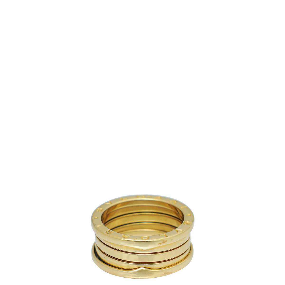 Bvlgari 18K Yellow Gold B.Zero 1 - 4 Band Ring 61-Bvlgari-THE CLOSET