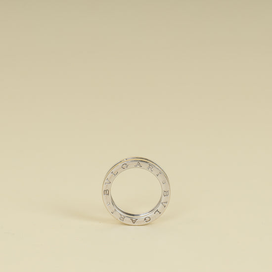 Bvlgari 18K White Gold B. Zero1 - One Band Ring 52