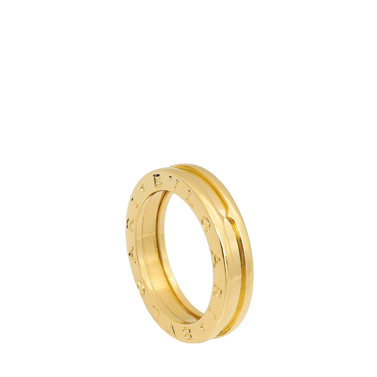 Bvlgari 18K Yellow Gold B.Zero 1 Band Ring 54-Bvlgari-THE CLOSET