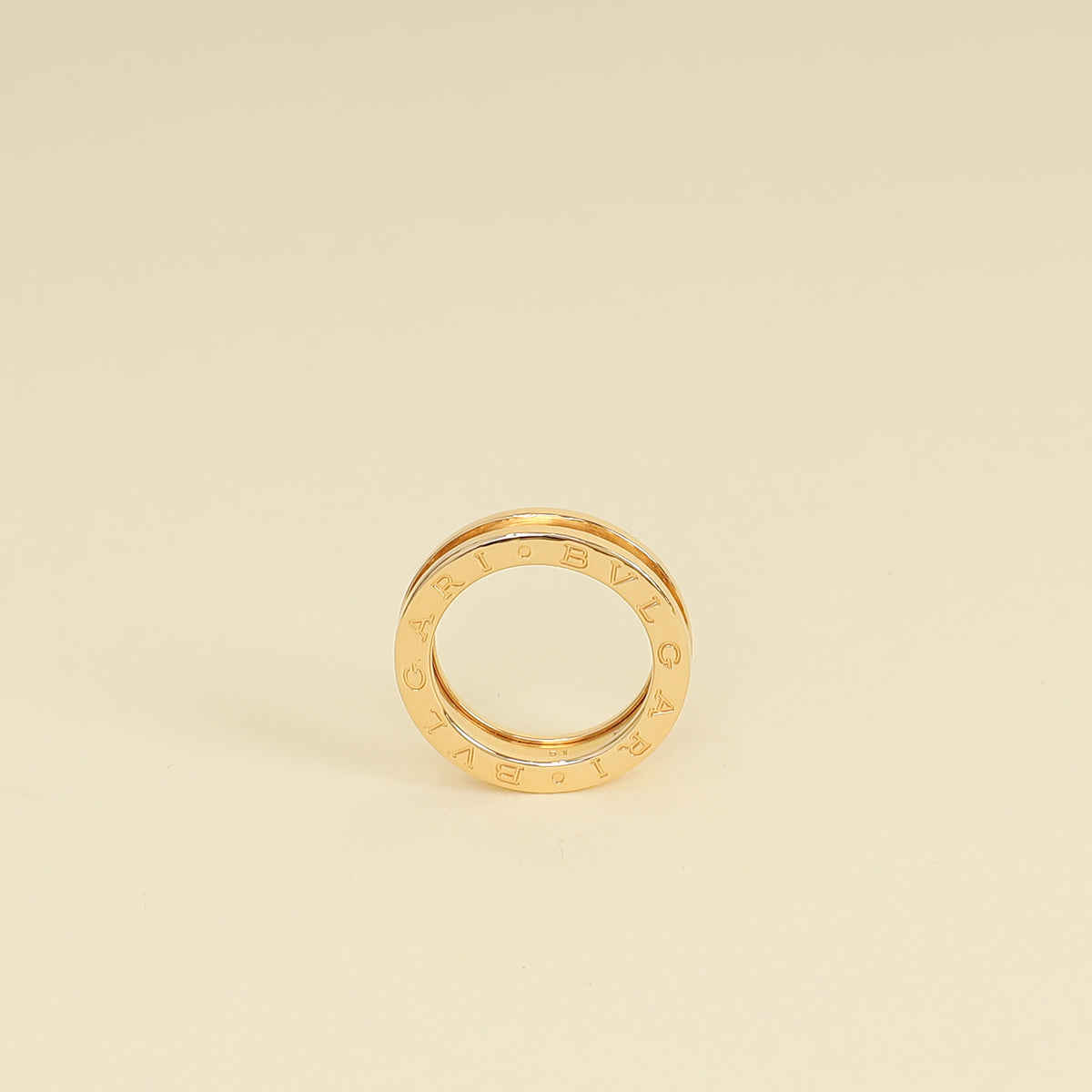 Bvlgari 18K Yellow Gold B Zero 1 Ring 51-Bvlgari-THE CLOSET