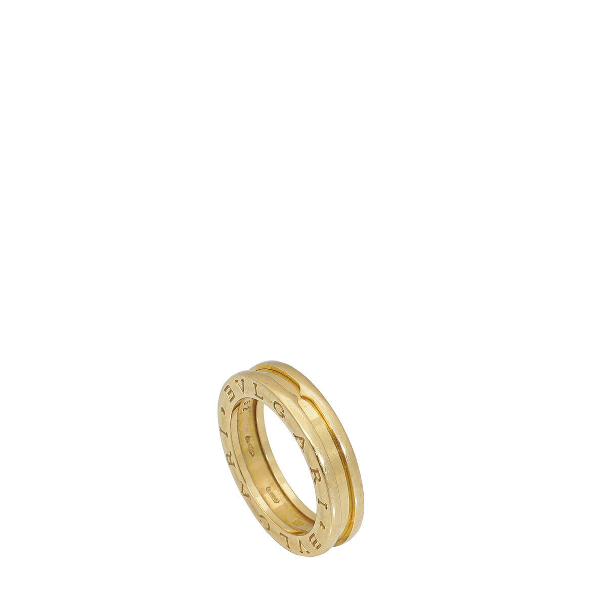 Bvlgari 18K Yellow Gold B.Zero1 Ring 52-Bvlgari-THE CLOSET