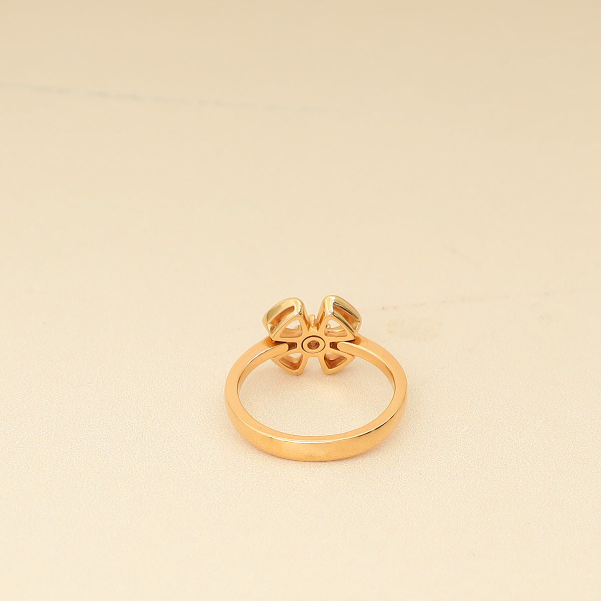 Bvlgari 18K Rose Gold Diamond Fiorever Ring 52-Bvlgari-THE CLOSET