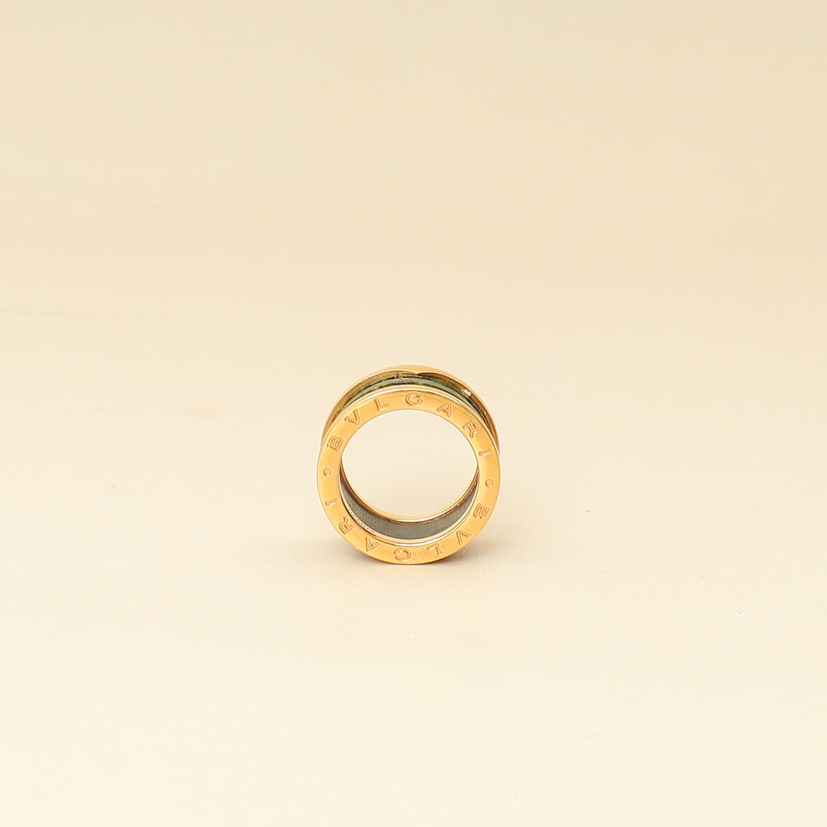 Bvlgari 18K Yellow Gold B. Zero 1-4 Band Ring 53-Bvlgari-THE CLOSET