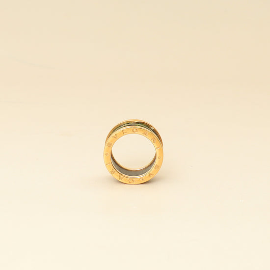 Bvlgari 18K Yellow Gold B. Zero 1-4 Band Ring 53-Bvlgari-THE CLOSET
