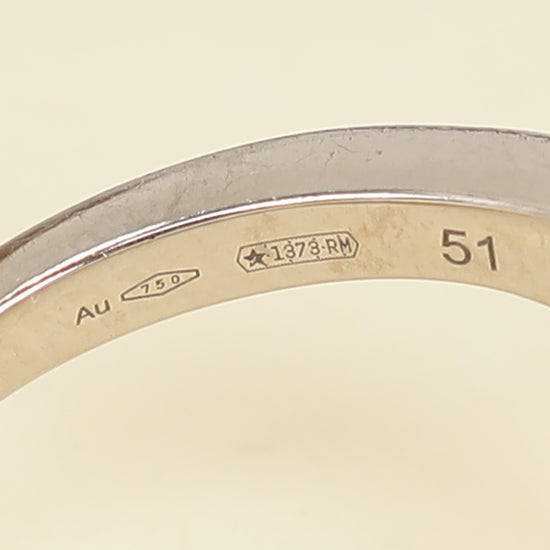 Bvlgari 18K White Gold Diamond MOP Diva's Dream Ring 51-Bvlgari-THE CLOSET