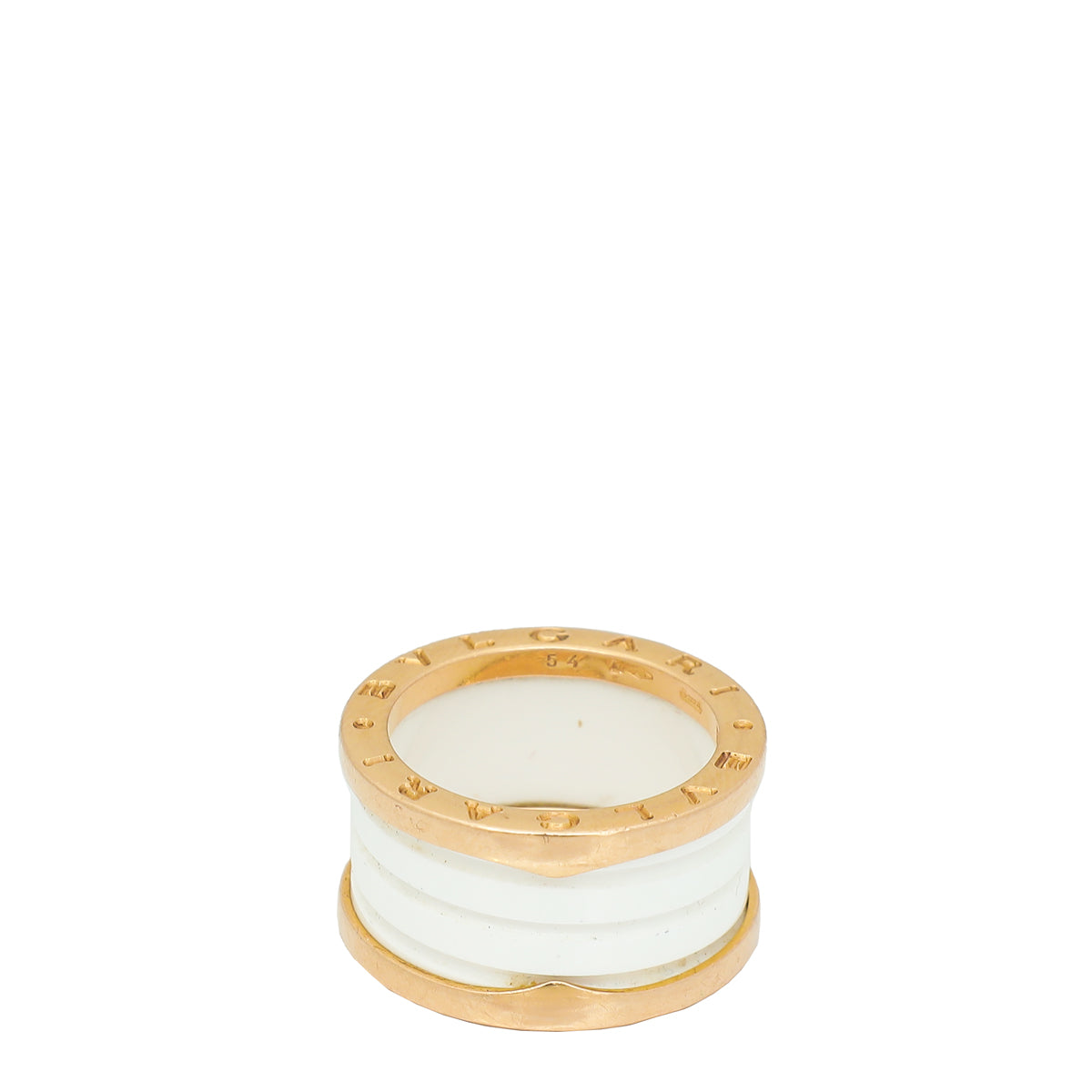 Bvlgari 18K Rose Gold B.Zero 1 - 4 Band Ring 54-Bvlgari-THE CLOSET