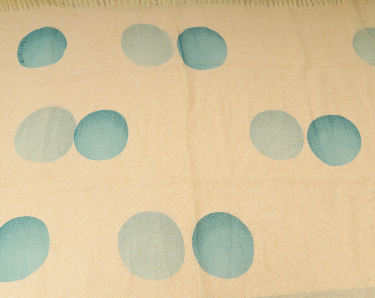 Bvlgari Light Yellow Printed Silk Scarf-Bvlgari-THE CLOSET