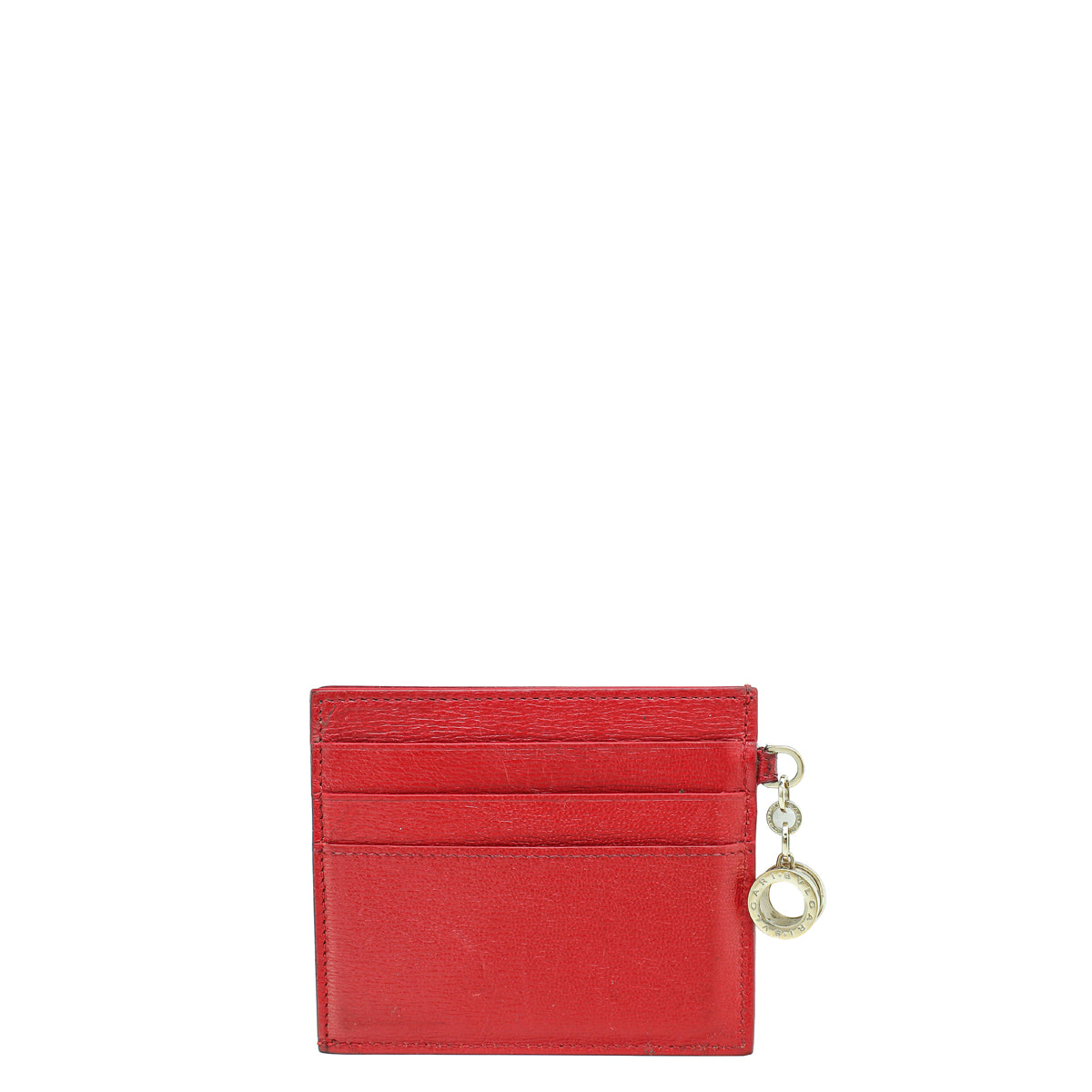 Bvlgari Red B.Zero 1 Card Holder-Bvlgari-THE CLOSET