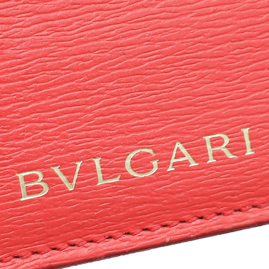 Bvlgari Red B.Zero 1 Card Holder
