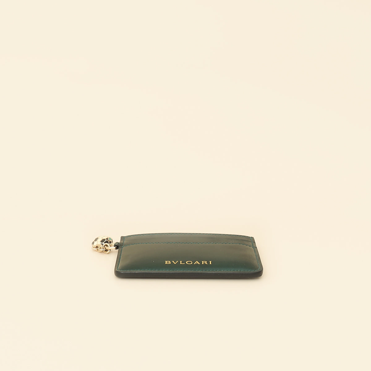 Bvlgari Forest Emerald Serpenti Forever Card Holder-Bvlgari-THE CLOSET