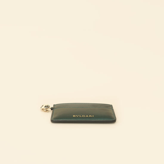 Bvlgari Forest Emerald Serpenti Forever Card Holder-Bvlgari-THE CLOSET