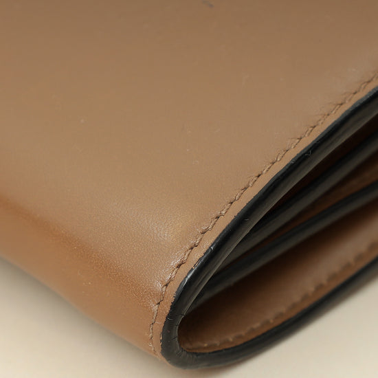 Bvlgari Brown Serpenti Forever Flap Long Wallet-Bvlgari-THE CLOSET