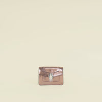Bvlgari Rose Gold Serpenti Forever Card Wallet