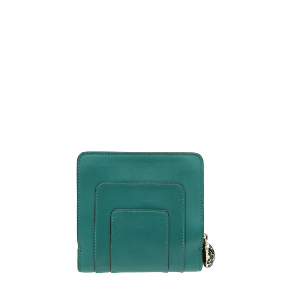 Bvlgari Green Serpenti Forever Wallet