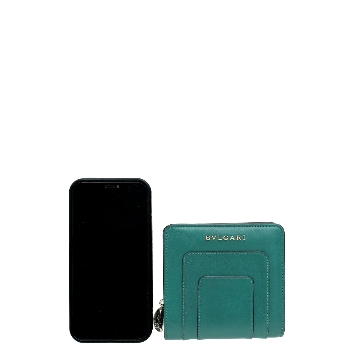 Bvlgari Green Serpenti Forever Wallet-Bvlgari-THE CLOSET