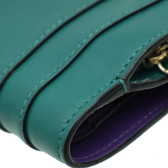 Bvlgari Green Serpenti Forever Wallet