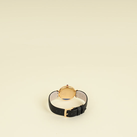 Bvlgari 18K Rose Gold Divas Dream MOP Diamond Dial 30mm Quartz Movement Watch