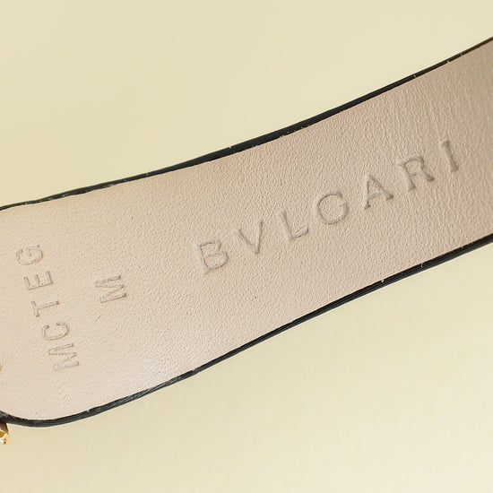 Bvlgari 18K Rose Gold Divas Dream MOP Diamond Dial 30mm Quartz Movement Watch