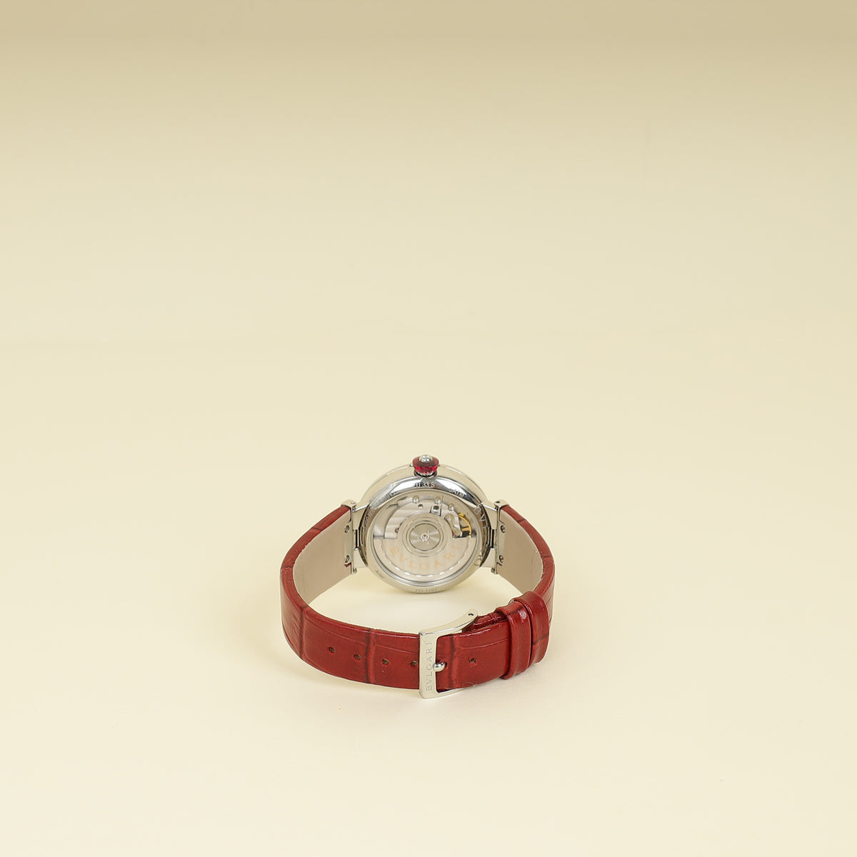 Bvlgari Stainless Steel MOP Diamond Lucea Automatic 33mm Watch