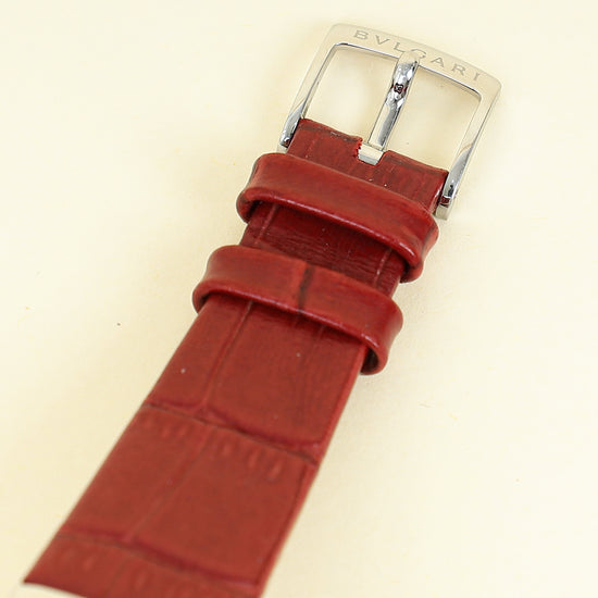 Bvlgari Stainless Steel MOP Diamond Lucea Automatic 33mm Watch