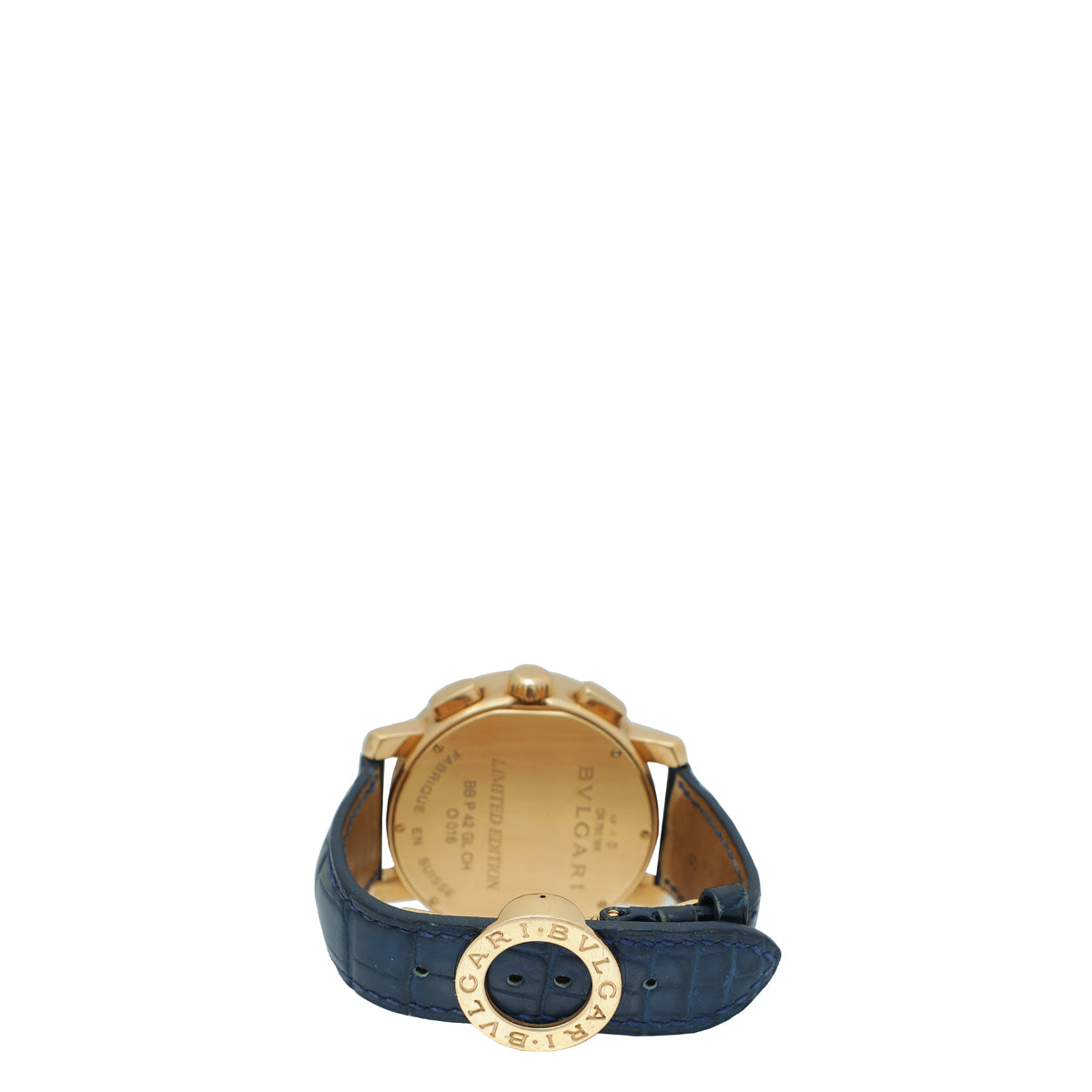 Bvlgari 18K Rose Gold Bvlgari Chronograph Ltd.Ed. 42mm Automatic Watch-Bvlgari-THE CLOSET