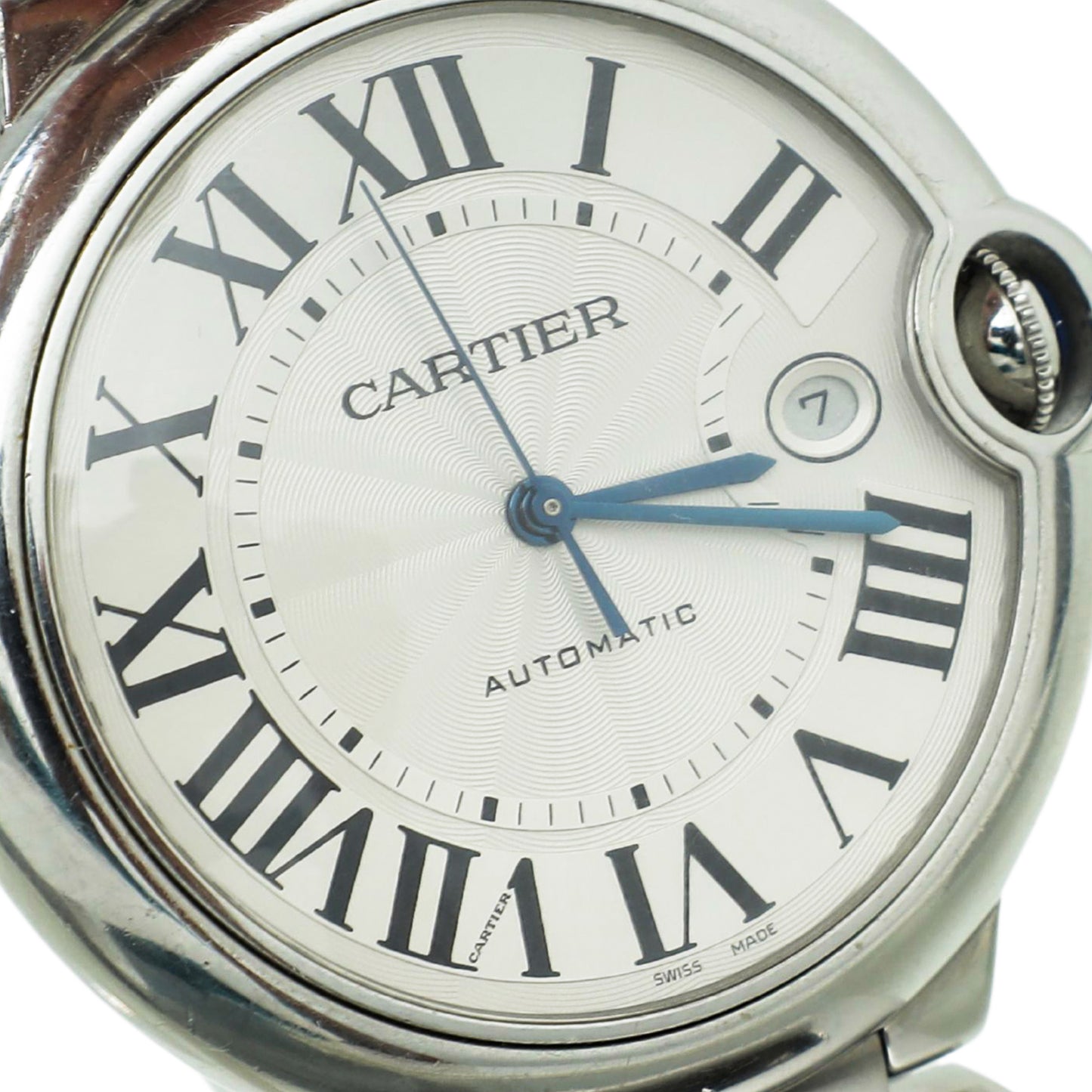 Cartier Stainless Steel Automatic Ballon Bleu De Cartier 42mm Watch