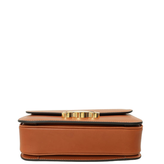 Celine Bronze Teen Triomphe Natural Bag