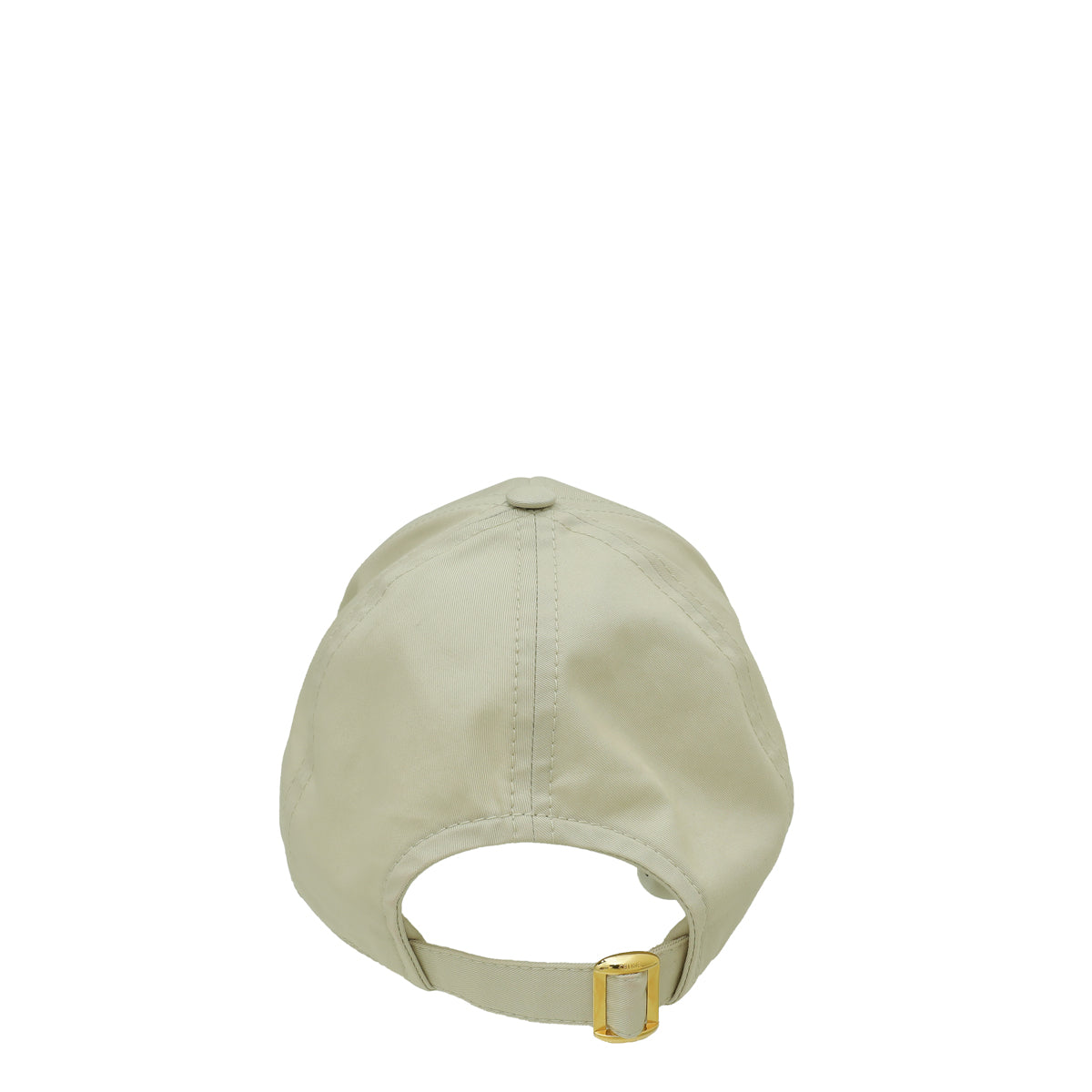 Celine Beige Triomphe Small Baseball Hat Cap