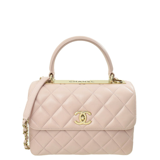 Chanel Light Pink Trendy Flap Bag