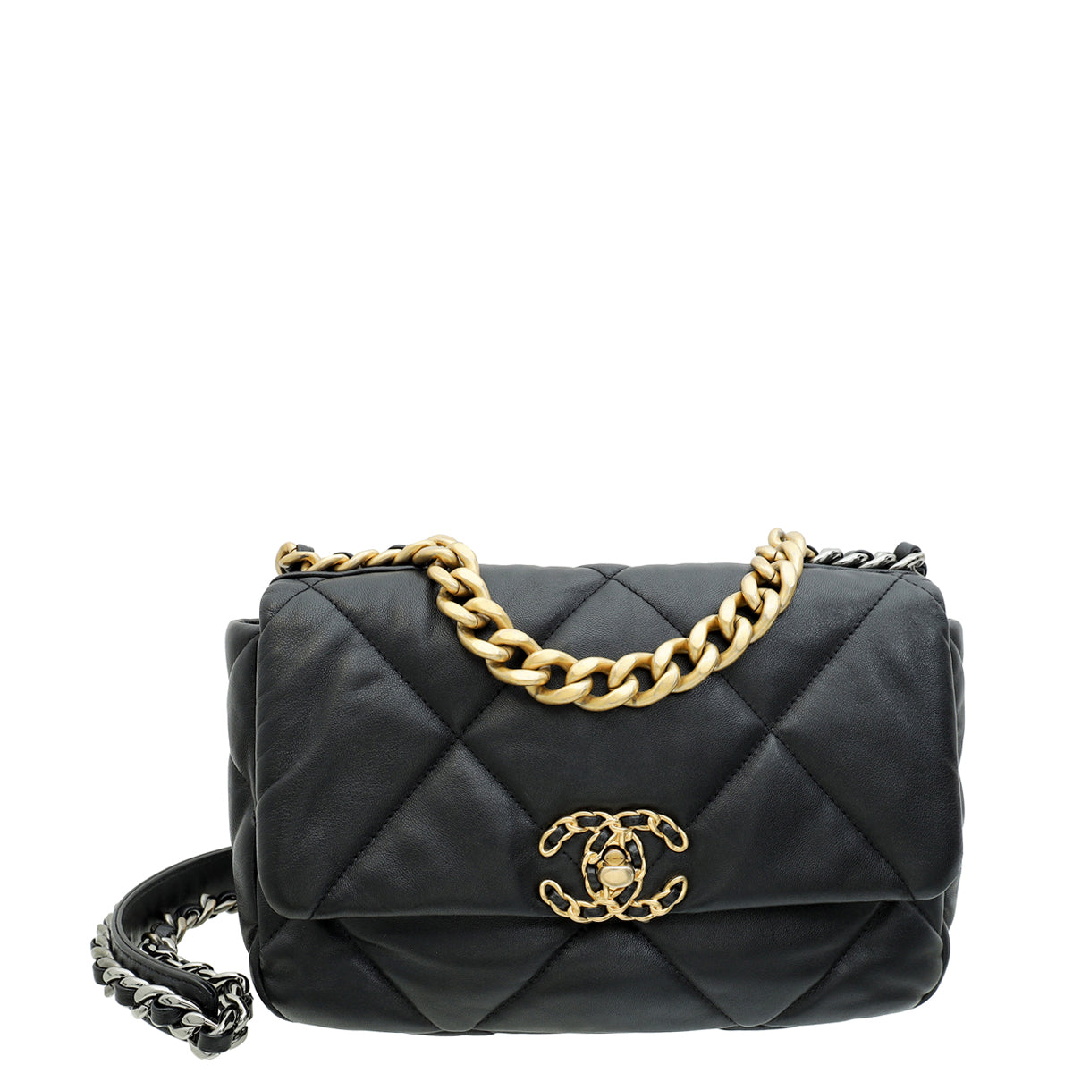 Chanel Black CC 19 Small Bag-Chanel-THE CLOSET