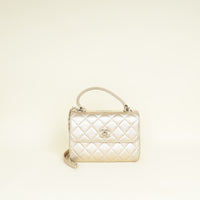 Chanel Metallic Gold Trendy Flap Shoulder Bag
